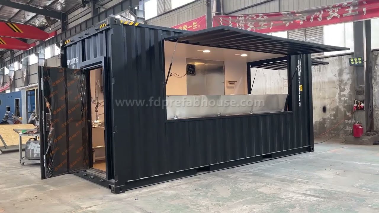 20ft Container Cafe Design New Zealand