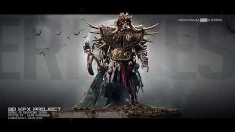 Heavy 3D Character Design_Final year Student