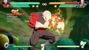 Jiren corner ki blast loop combo