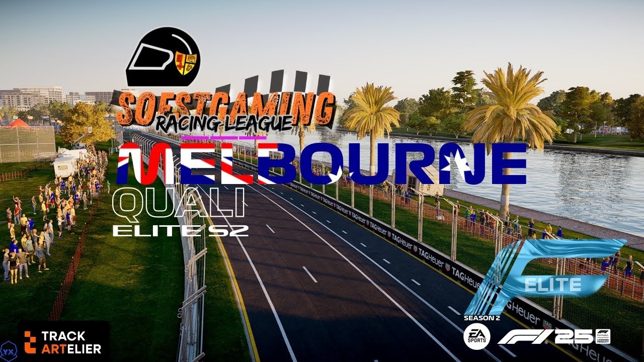 Soestgaming Racing League | Elite Season 2 | Quali 8 | Australien | powered by Trackartelier