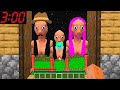 I found scary momo girl family  in minecraft  minecraft horror 