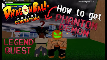 [DBOG] - HOW TO GET UNLOCK DEMON LEGEND QUEST | PHANTOM DEMON | HIRUDEGARN | LOCATION!