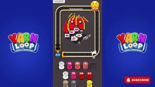 Yarn Loop Knit Puzzle - level 368 - Gameplay walkthrough