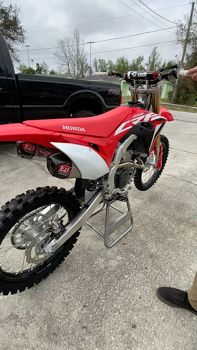 Best Sounding CRF250R 🤯🔉 #dirtbike