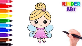 Как нарисовать маленькую фею | How to draw a little fairy Как нарисовать маленькую фею | How to draw a little fairy