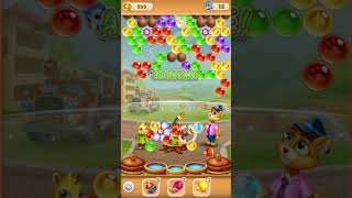Bubble Pop Forest Rescue Level 136 no booster [Gameplay Walkthrough] optimized for smartphones screenshot 1