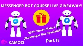 Facebook Messenger Bots - (2nd Live Beta Giveaway!) screenshot 1