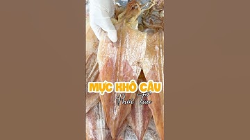 Mực khô câu phơi tàu. #muckho #goldseafood #haisanvang #foodreview #monngon