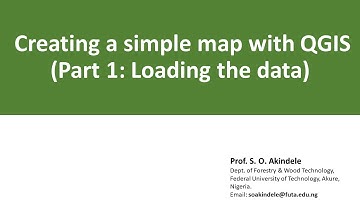 3. Creating a simple map with QGIS (Part 1:  Loading the data)