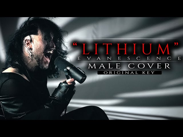 Lithium - Evanescence COVER (Male Version Original Key) | Cover by Corvyx 2024 class=