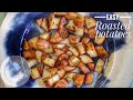 Roasted potatoes potato dry fry easy way to make roasted potato simple veggie roast  quick sides