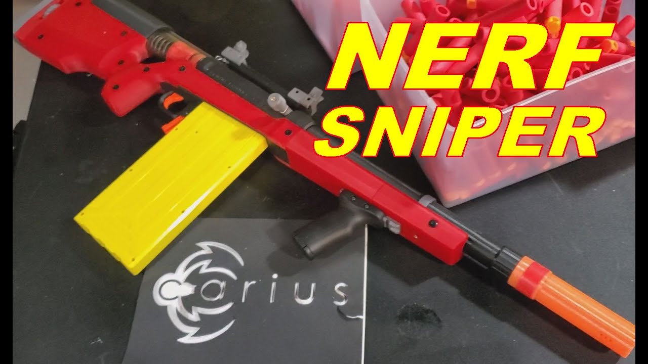 300fps Ranger Series Mega Dart Sniper Rifle! : r/Nerf