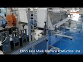 China Full Automatic Kn95 Medical Face Mask Making Machine