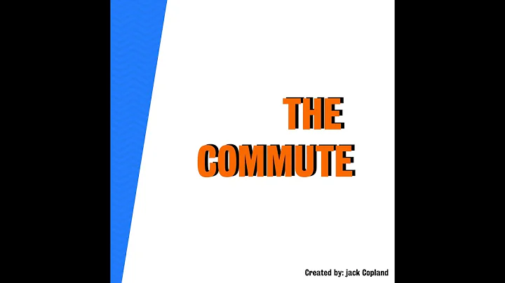 WOO FEST ONLINE "The Commute" Created By: Jack Cop...