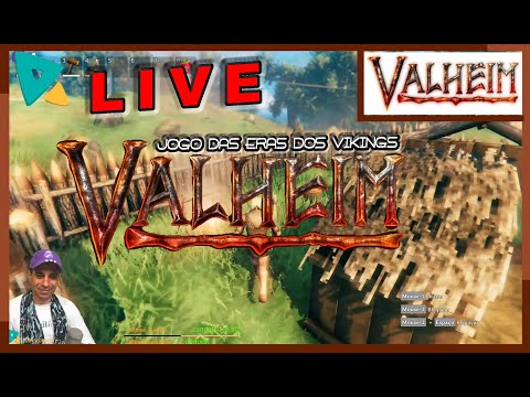 VALHEIM - ADOREI ESSE JOGO! Sobrevivência com temática Viking e