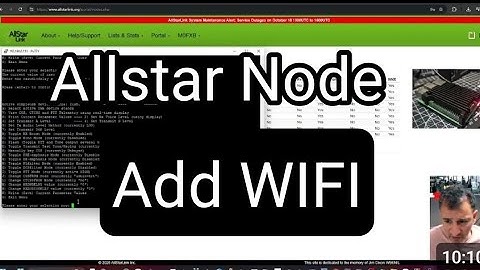 Allstar Node - Add Wifi