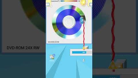 CD Burning ROM In Progressbar 95 (Blue Items Only)