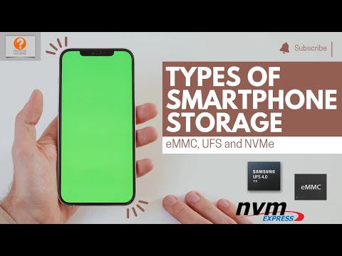 Do you know all the types of Smartphone storage?