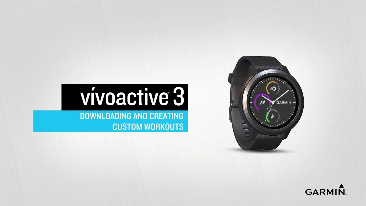 garmin vivoactive workouts