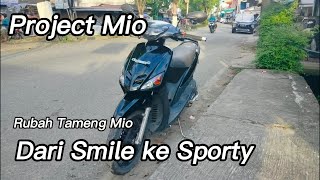 Rubah Body Mio, dari Smile ke Sporty
