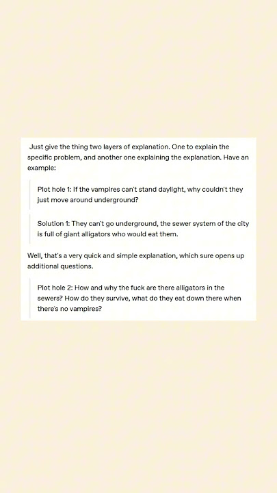 Layered Logic Tumlr Post