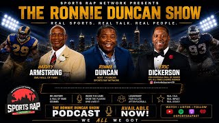 NFL RB Eric Dickerson & Harvey Armstrong talk NFL coaching, rooney rule & grandads wisdom. Ronnie