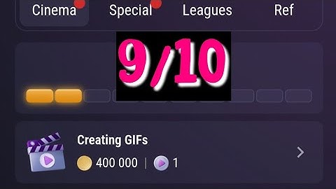 Creating GIFs . 9 October Tap Swap Watch Daily Video Code  | Tapswap New Code Today?  . Complete 