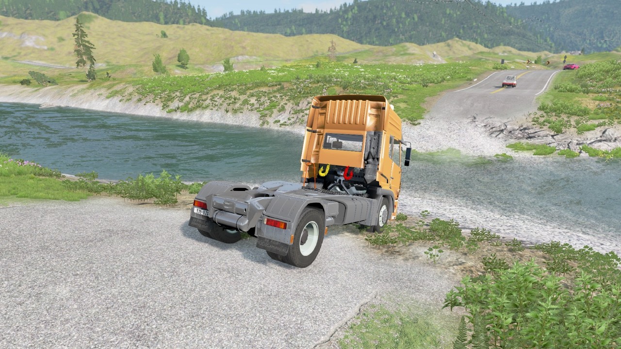 TRANSPORTING PIXAR CARS & FRUITS WITH COLORED & JOHN DEERE vs CLAAS vs TRACTORS - BeamNG.drive