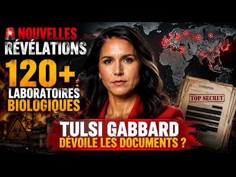 Video RÉVÉLATION EXPLOSIVE : 120 laboratoires biologiques dans 30 pays financé par les USA Tulsi Gabbard