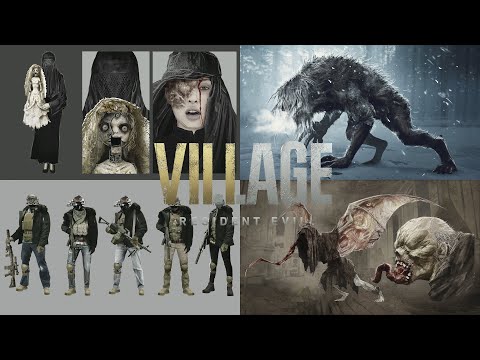 Art Collector All Concept Art Showcase | Resident Evil Village