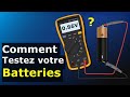 Tester la batterie avec un multimtre