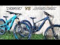 Santa Cruz Megatower vs Yeti sb150