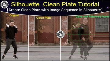 Silhouette Clean Plate Tutorial | How to Create Clean Plate in Silhouette | Silhouette Paint
