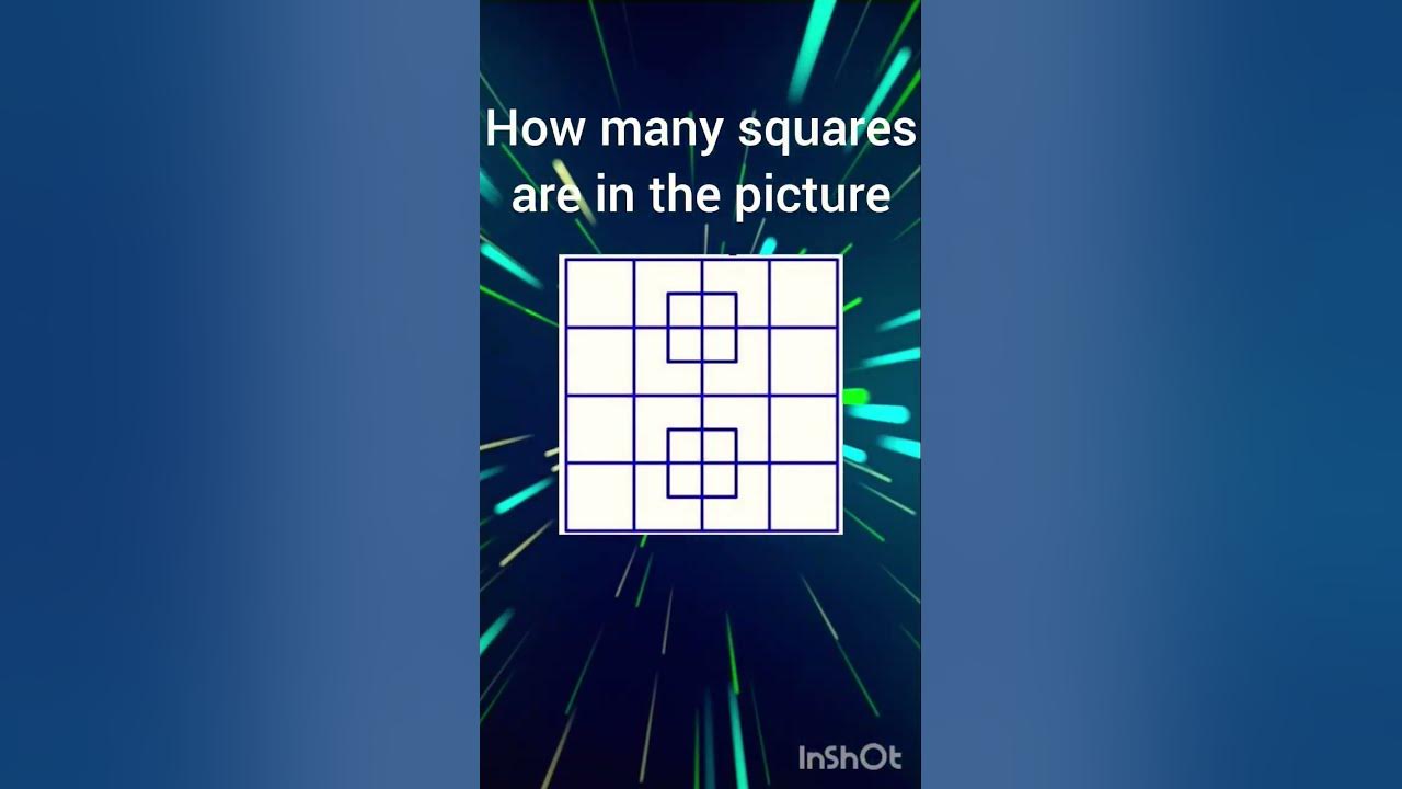 Guess how many squares in this picture #shorts - YouTube