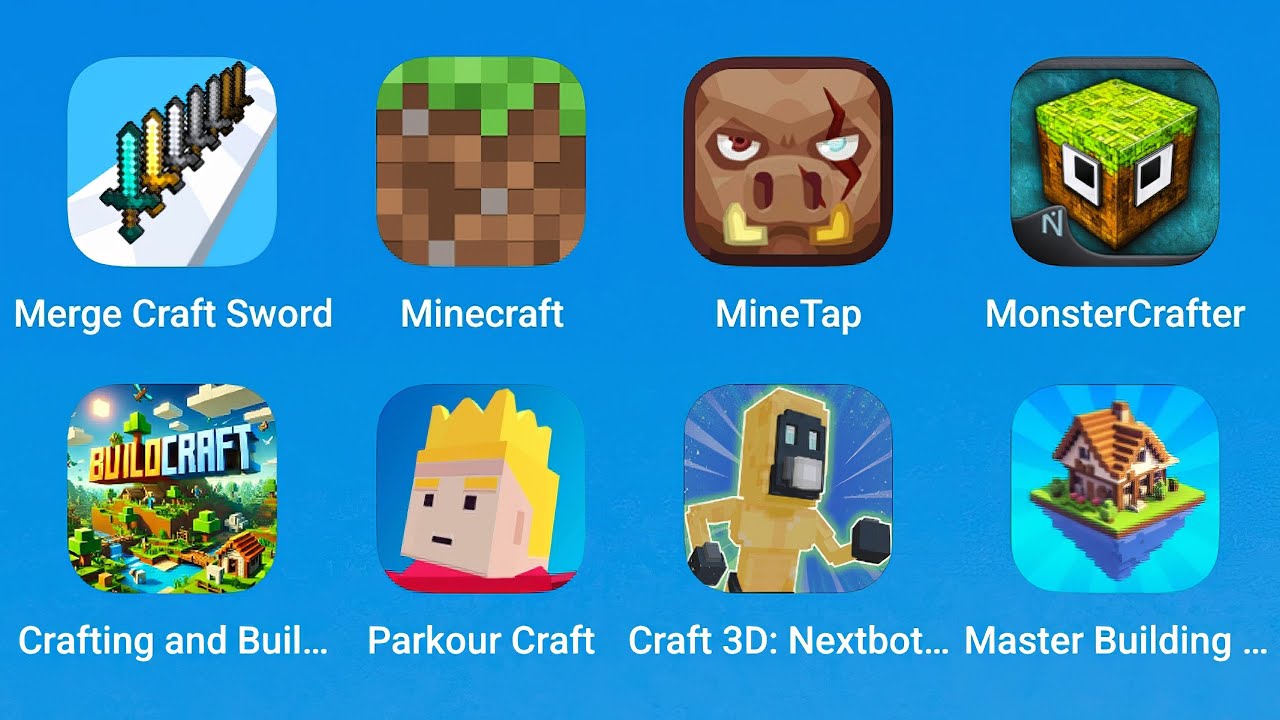 Merge Craft Sword, Minecraft, MineTap, MonsterCrafter, Crafting and ...