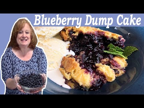 BLUEBERRY DUMP CAKE | SIMPLE, EASY, DELICIOUS