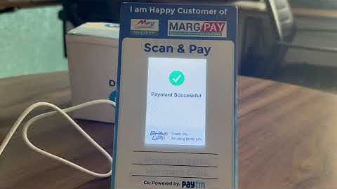 Customize App development for Paytm Dynamic QR Code Display - 3.5 inch USB Display Screen