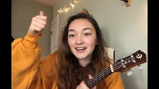 mxmtoon - how to play 'cliché' on uke! chords