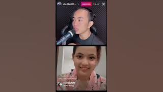 Live Zidan bareng Putri DA😍 #zinidinzidan #putriisnari