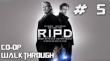 R.I.P.D: The Game Co-op Walkthrough Pt 5 (Charleston Bank) - Commentary  (X360,PS3,PC)
