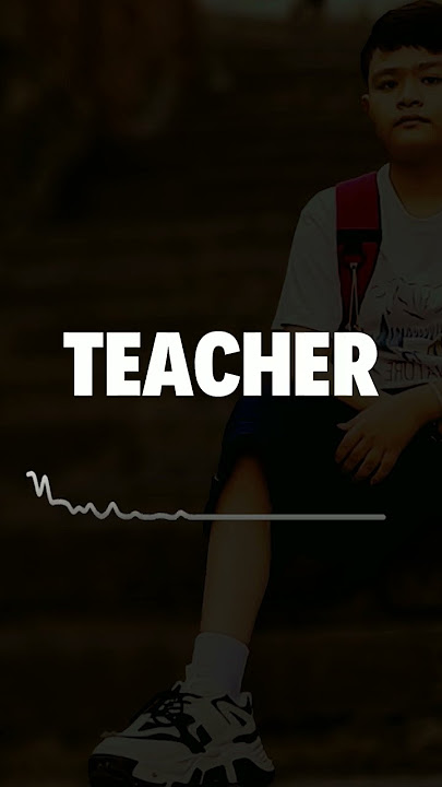 Teacher | A song for a dedicated teacher.  #yatsuwe3band https://youtu.be/d96_CFYFLbs