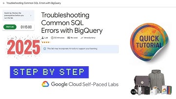 Troubleshooting Common SQL Errors with BigQuery || GSP408 || Step By Step Tutorial #qwiklabs #arcade