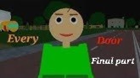 FINAL PART! SFM-BALDI BASICS Every Door ► Every Door CG5