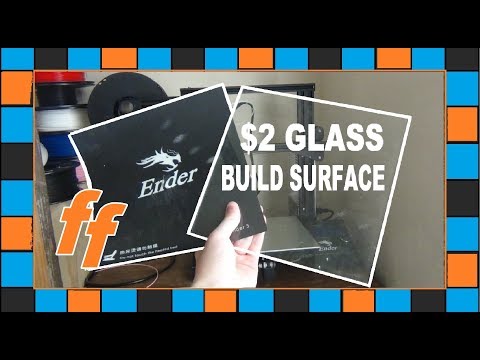 $2 DIY Glass Bed for Any 3D Printer! // Finite Fridays ep2