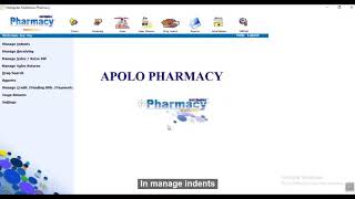 Multi-Store Pharmacy Software training and installation demo screenshot 5