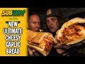 Subway's Ultimate Cheesy Garlic Bread Food Review