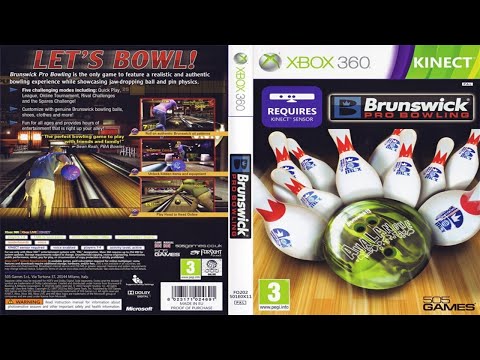 Brunswick Pro Bowling (2010) -  Full Gameplay  | XBOX 360 | Kinect | HD | 1080p |