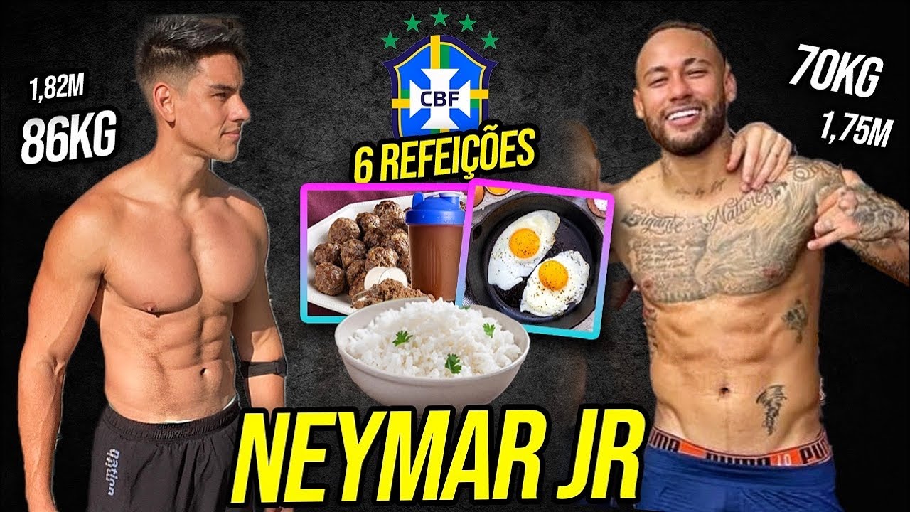 Grandes atletas: os treinos e dietas de Neymar Jr - Strongest Supplements