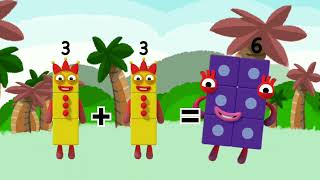 Numberblocks addition duplicate numbers 1 to 10 #numberblocks #learntocount @educationalcorner110