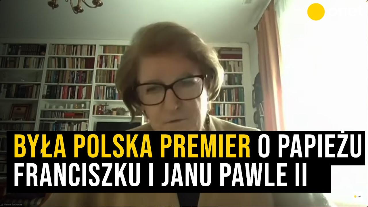 Była polska premier zdradza, że namawiała papieża Franciszka do wyjazdu na Ukrainę